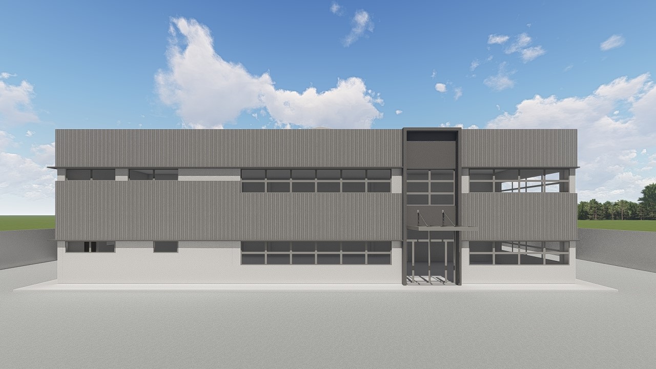 Factory 3D Design & Rendering