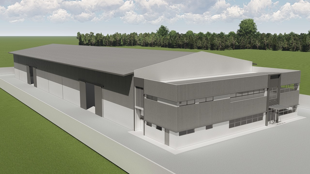 Factory 3D Modelling Design & Rendering